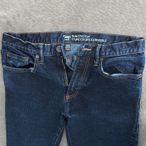 GAP Men’s Slim Stretch Jeans size 30x30 - Picture 2 of 4